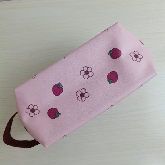 My Melody Pink Make Up Bag Pouch With Side Handle - Picture 7 of 7